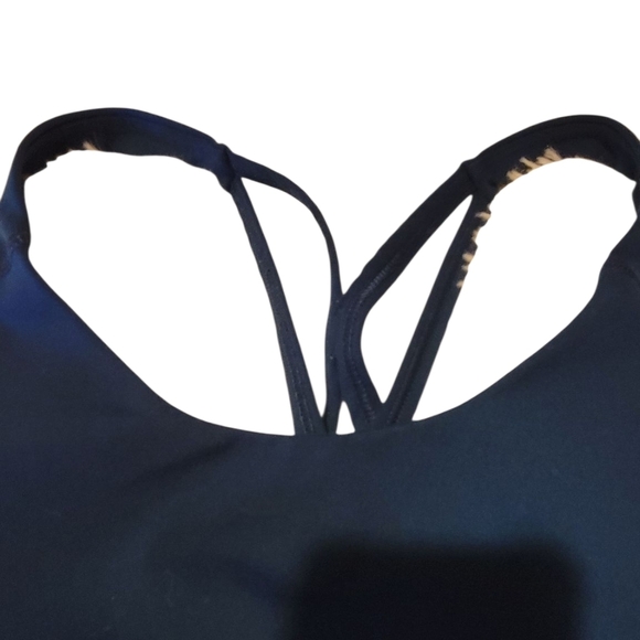 Old Navy Dark Blue Sports Bra - Picture 5 of 6